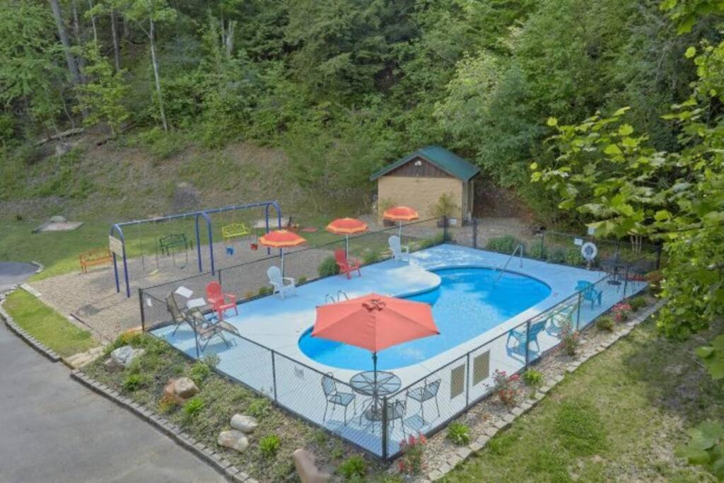 Mountain View 5 Bdrm Gatlinburg Cabin Near Downtown Arts Exterior photo
