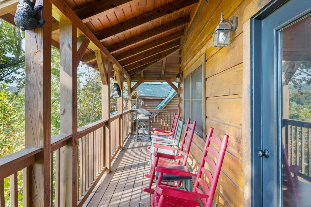 Mountain View 5 Bdrm Gatlinburg Cabin Near Downtown Arts Exterior photo