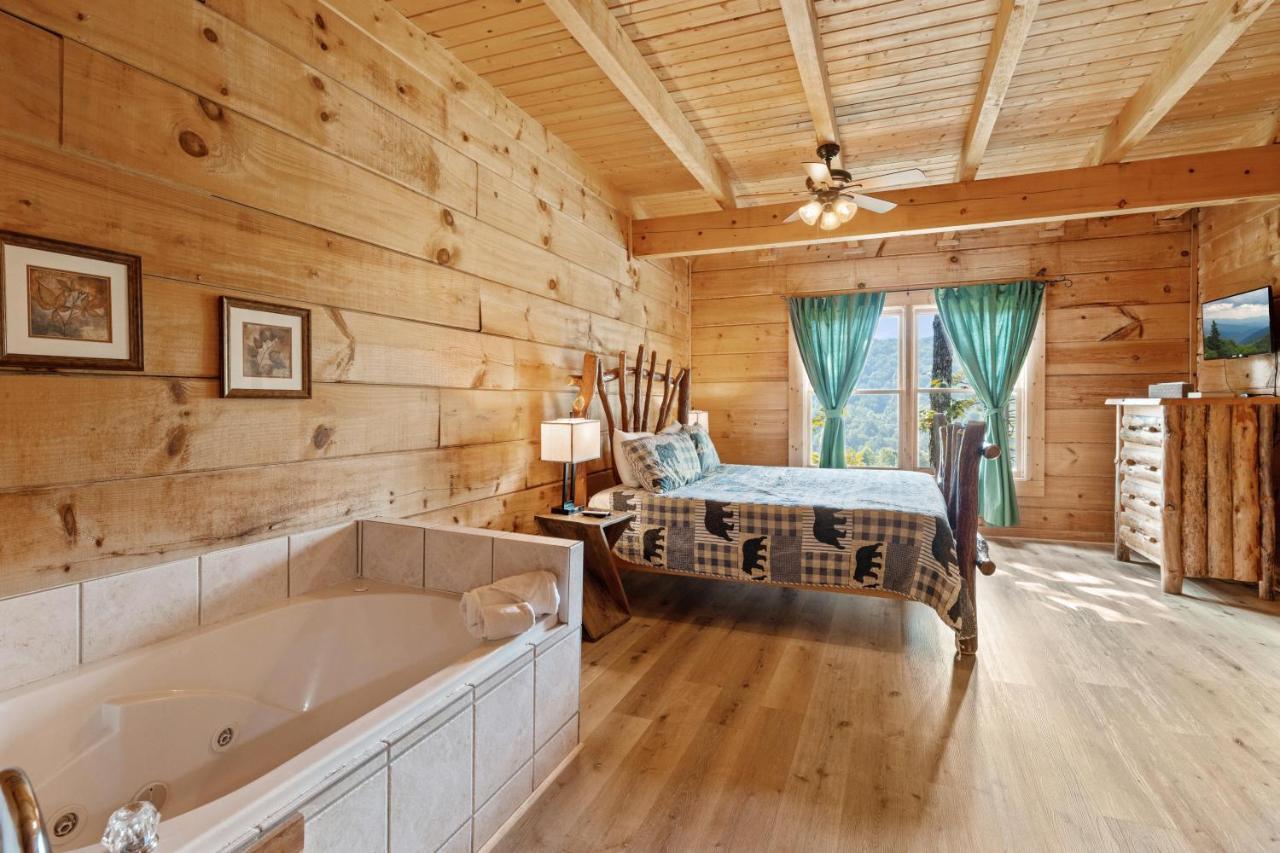 Mountain View 5 Bdrm Gatlinburg Cabin Near Downtown Arts Exterior photo